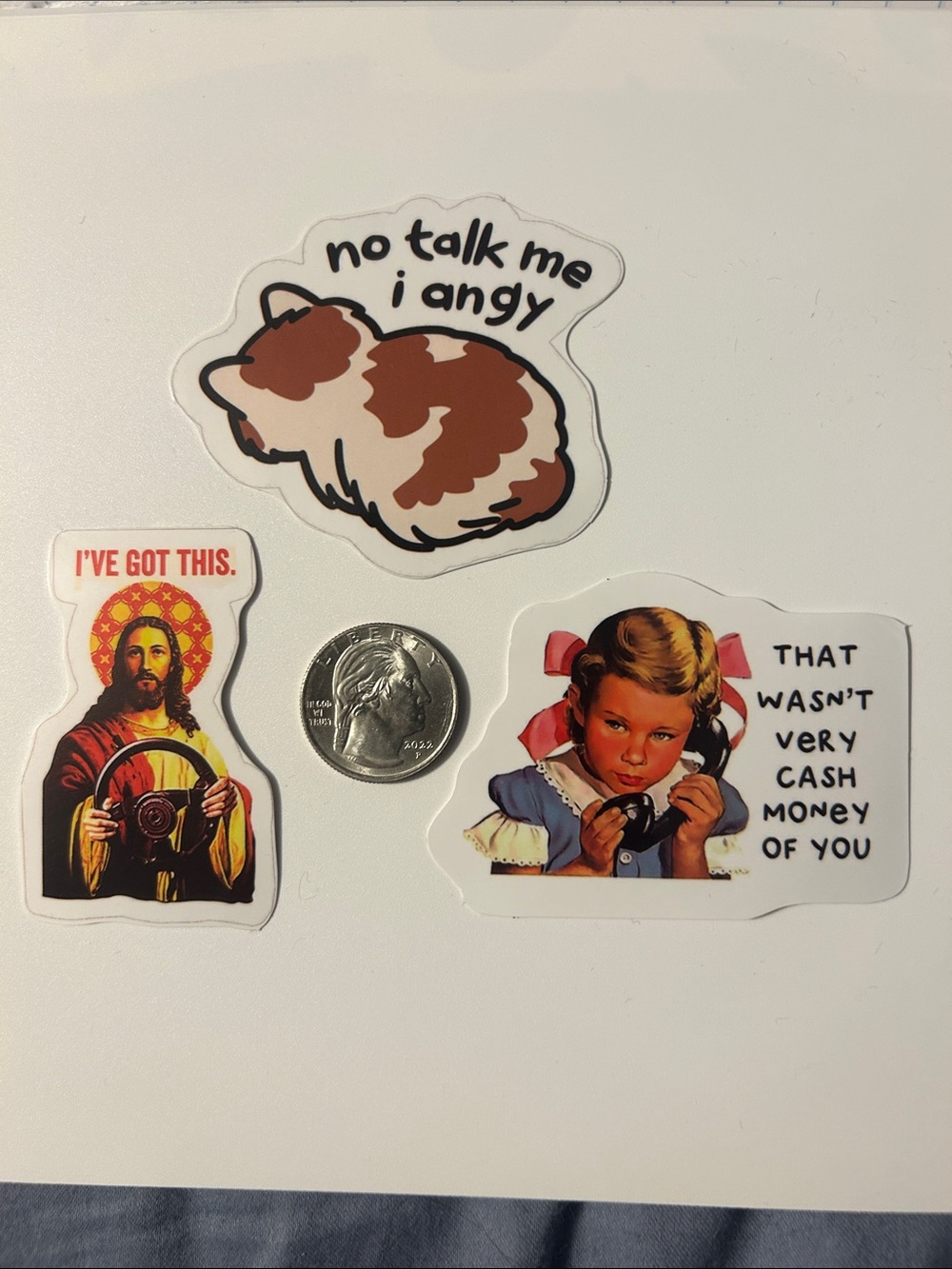 Three Pack of Stickers